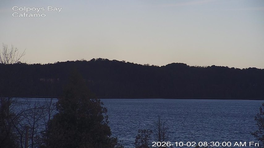 Live camera feed from Caframo in Georgian Bluffs, Ontario, Canada