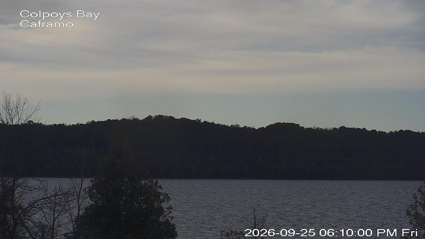 Live camera feed from Caframo in Georgian Bluffs, Ontario, Canada