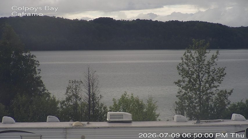 Live camera feed from Caframo in Georgian Bluffs, Ontario, Canada