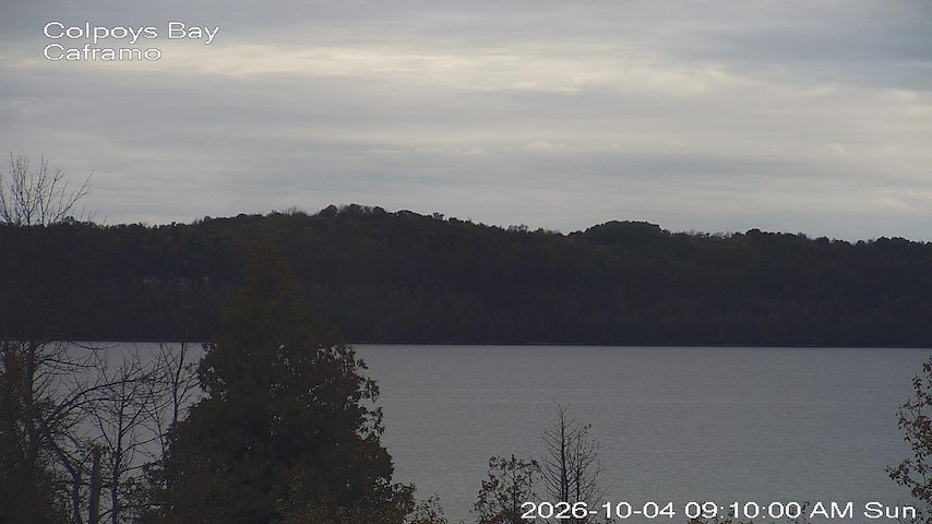 Live camera feed from Caframo in Georgian Bluffs, Ontario, Canada