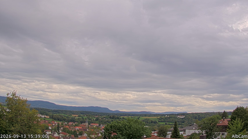 Live camera feed from 🇩🇪 AlbCam Goeppingen in View from Goeppingen to SW