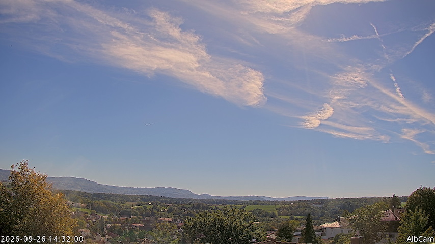 Live camera feed from 🇩🇪 AlbCam Goeppingen in View from Goeppingen to SW