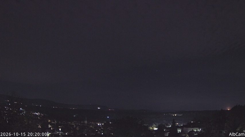 Live camera feed from 🇩🇪 AlbCam Goeppingen in View from Goeppingen to SW