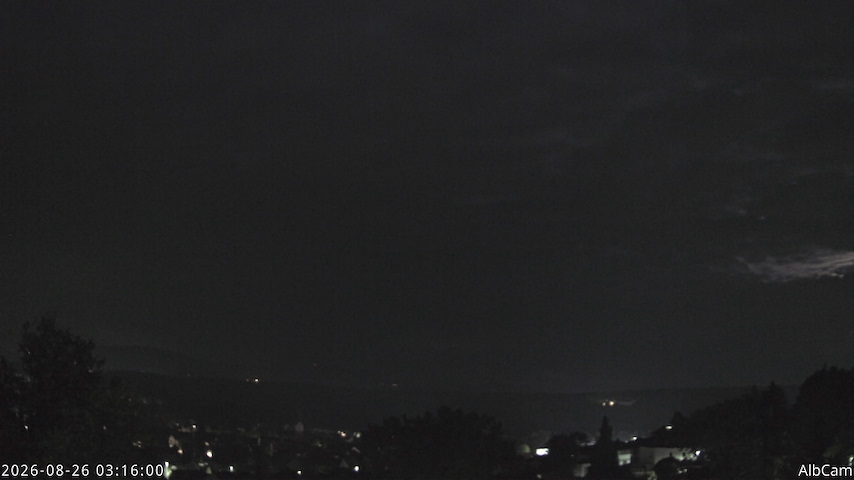 Live camera feed from 🇩🇪 AlbCam Goeppingen in View from Goeppingen to SW