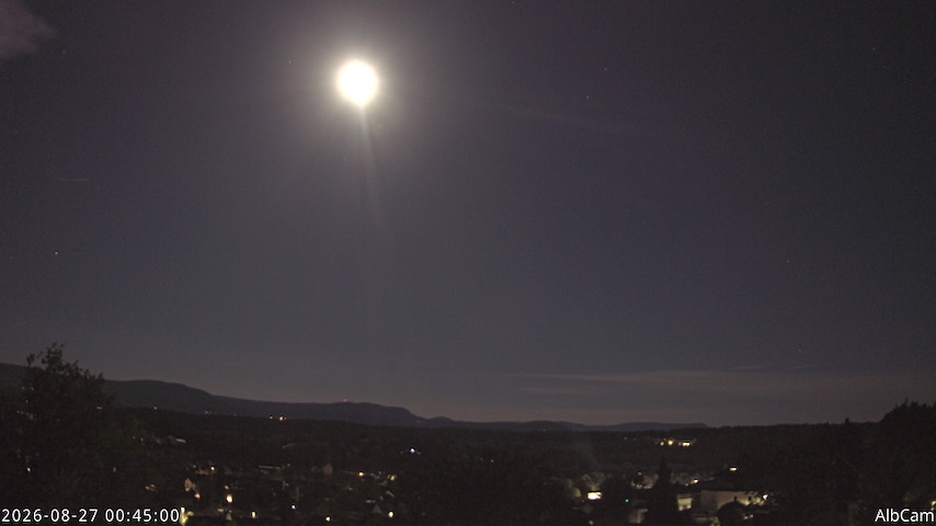Живая трансляция камеры из AlbCam - Göppingen, Germany в View from Göppingen to SSW