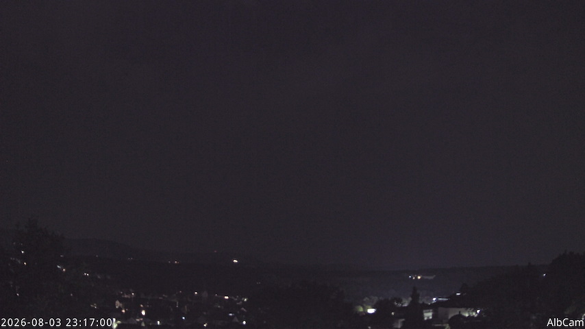 Live camera feed from AlbCam - Göppingen, Germany in View from Göppingen to SSW