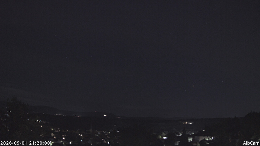 Live camera feed from 🇩🇪 AlbCam Goeppingen in View from Goeppingen to SW