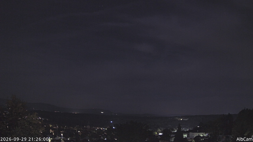 Live camera feed from 🇩🇪 AlbCam Goeppingen in View from Goeppingen to SW