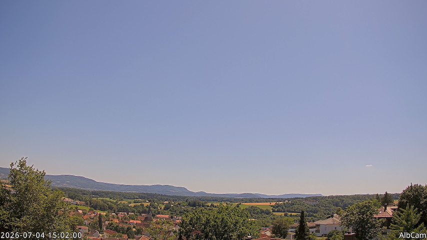 Live camera feed from AlbCam - Göppingen, Germany in View from Göppingen to SSW
