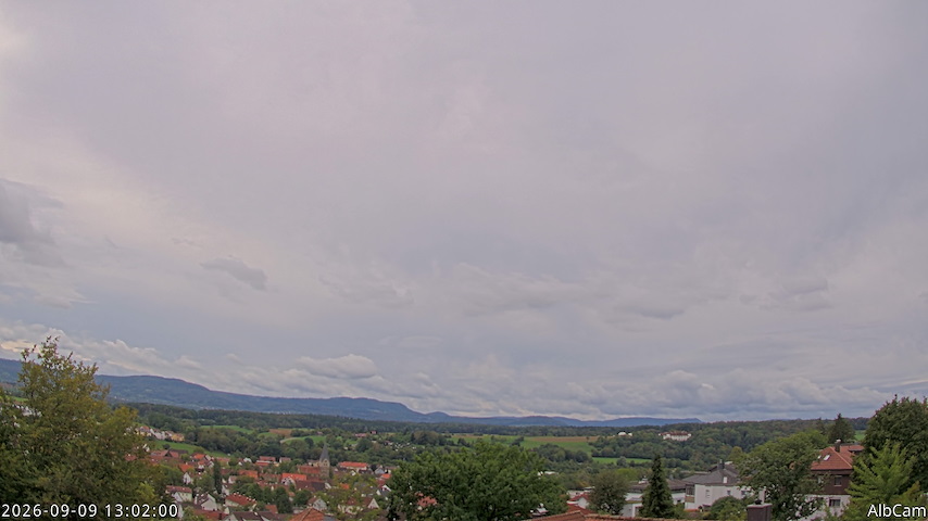 Live camera feed from 🇩🇪 AlbCam Goeppingen in View from Goeppingen to SW