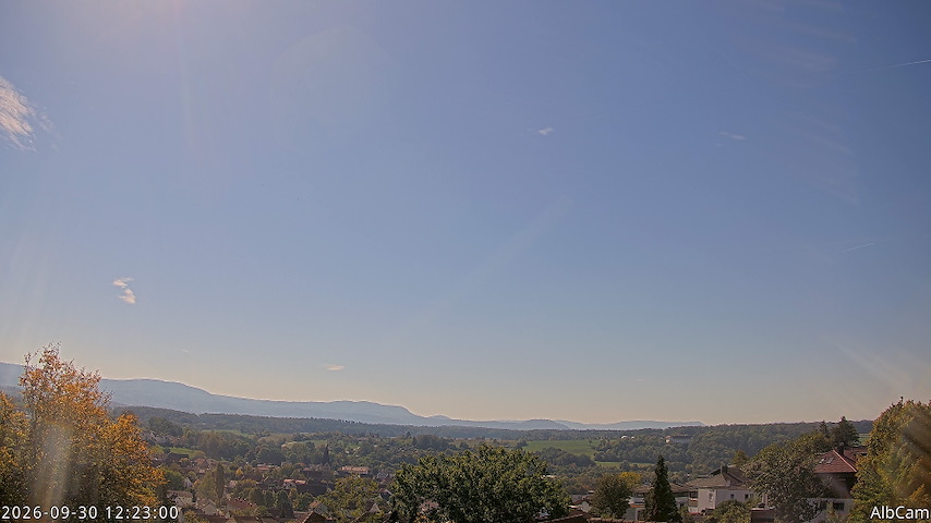 Live camera feed from 🇩🇪 AlbCam Goeppingen in View from Goeppingen to SW