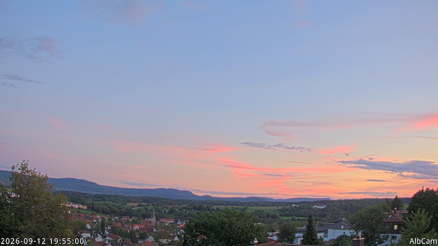Live camera feed from 🇩🇪 AlbCam Goeppingen in View from Goeppingen to SW