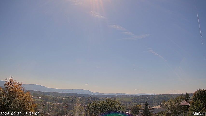 Live camera feed from 🇩🇪 AlbCam Goeppingen in View from Goeppingen to SW