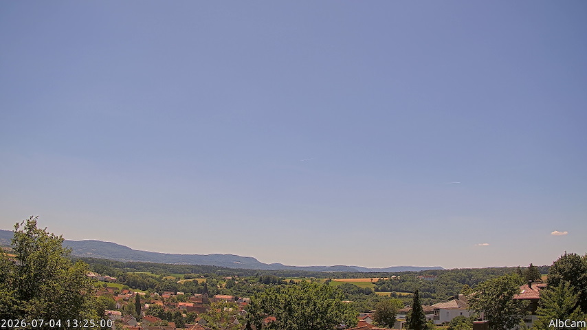 Live camera feed from AlbCam - Göppingen, Germany in View from Göppingen to SSW