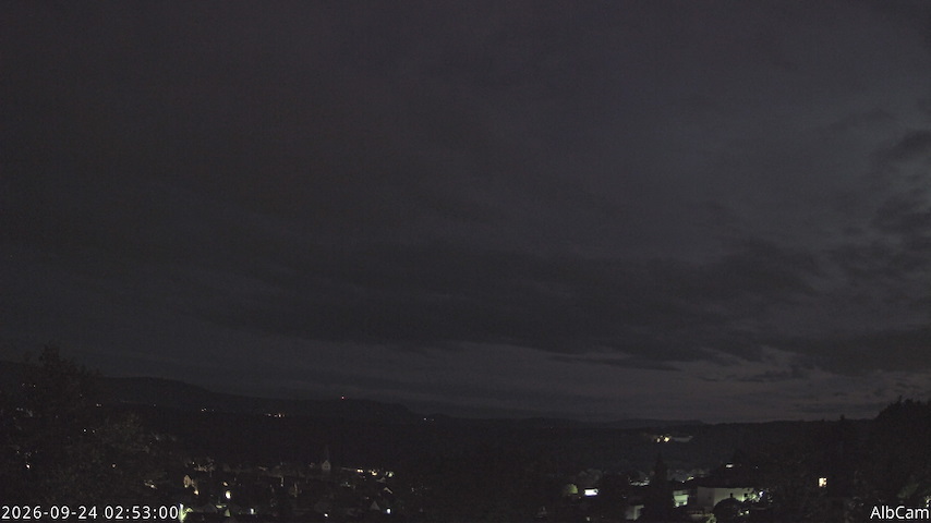 Live camera feed from 🇩🇪 AlbCam Goeppingen in View from Goeppingen to SW
