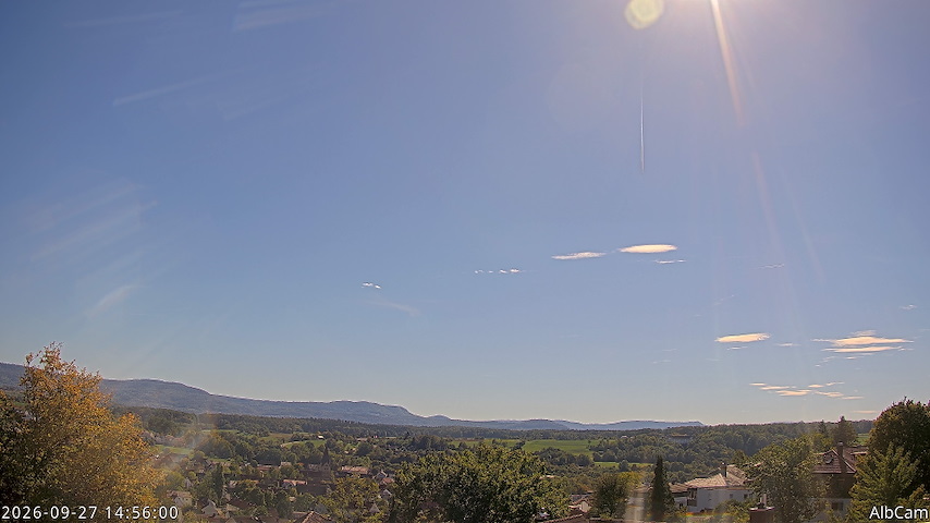 Live camera feed from 🇩🇪 AlbCam Goeppingen in View from Goeppingen to SW