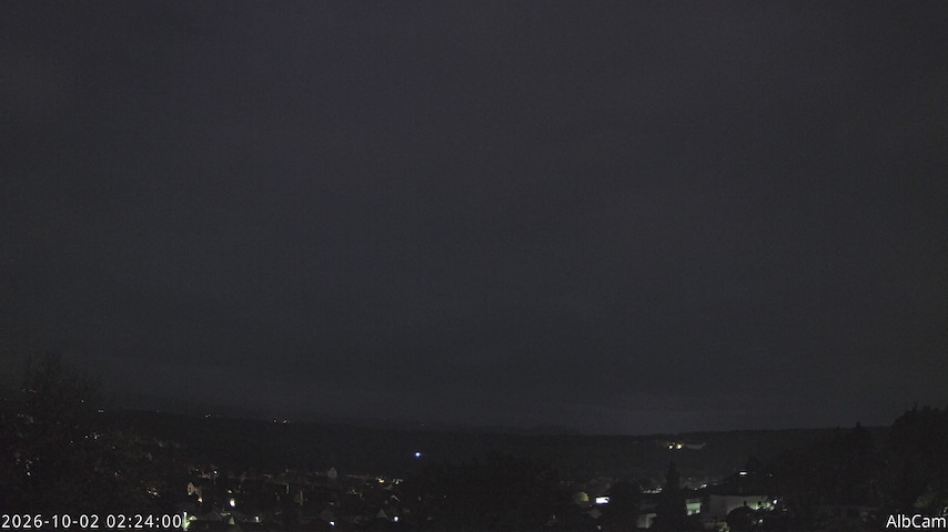 Live camera feed from 🇩🇪 AlbCam Goeppingen in View from Goeppingen to SW