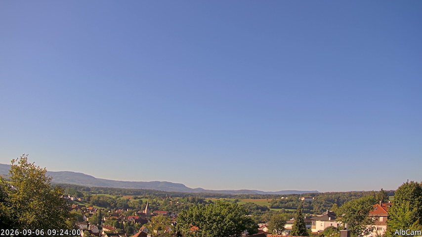 Live camera feed from 🇩🇪 AlbCam Goeppingen in View from Goeppingen to SW