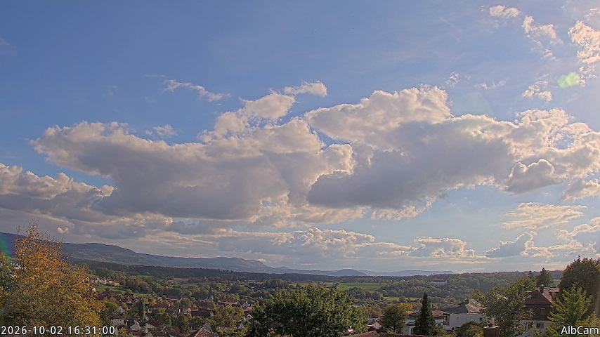 Live camera feed from 🇩🇪 AlbCam Goeppingen in View from Goeppingen to SW