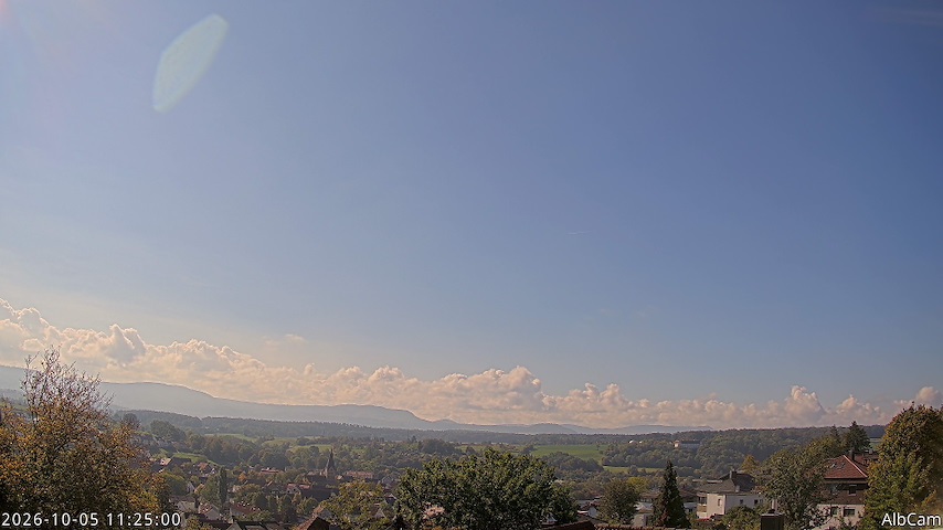 Live camera feed from 🇩🇪 AlbCam Goeppingen in View from Goeppingen to SW
