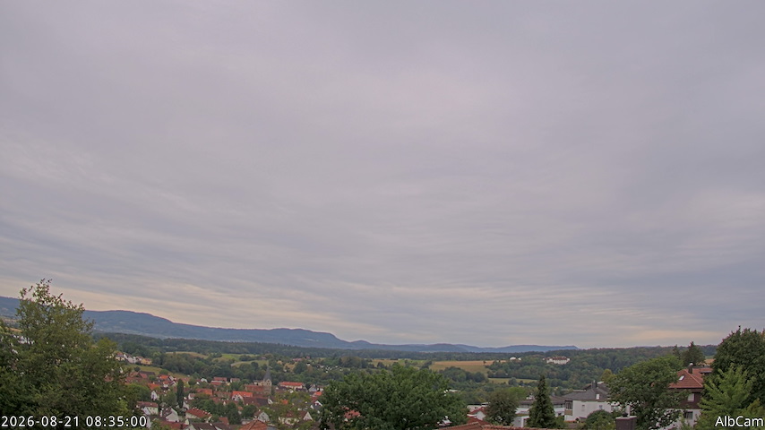 Kanał kamery na żywo z 🇩🇪 AlbCam Goeppingen w View from Goeppingen to SW