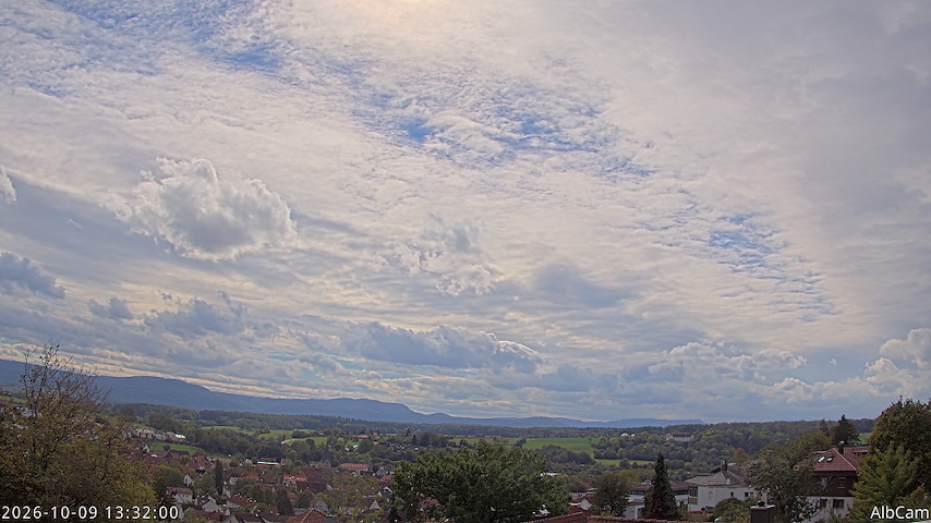 Live camera feed from 🇩🇪 AlbCam Goeppingen in View from Goeppingen to SW