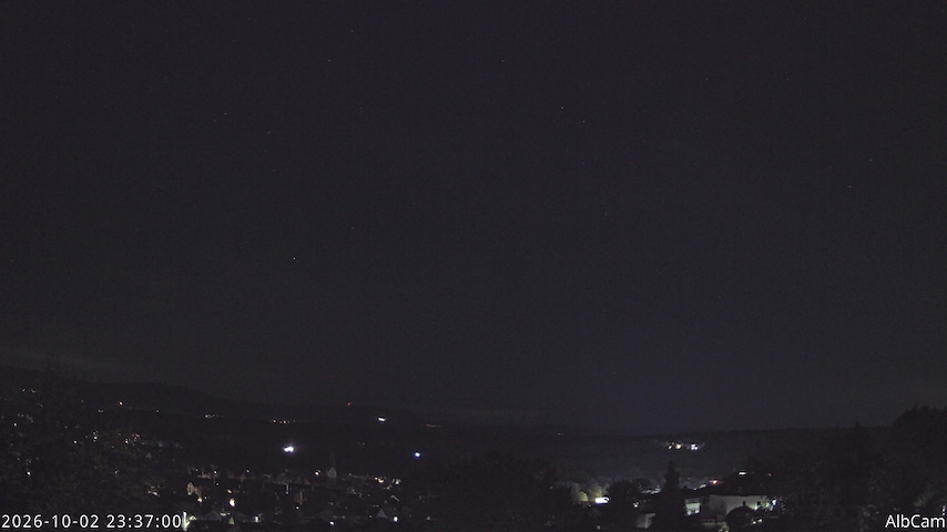 Live camera feed from 🇩🇪 AlbCam Goeppingen in View from Goeppingen to SW