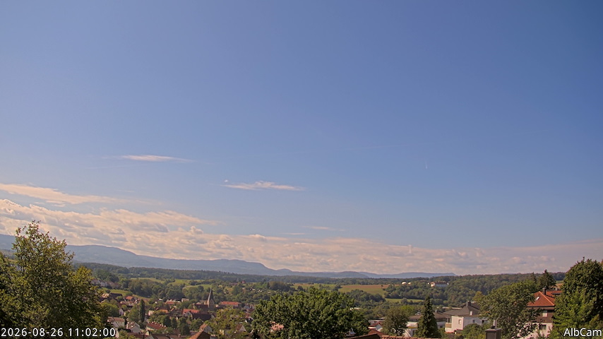 Live camera feed from 🇩🇪 AlbCam Goeppingen in View from Goeppingen to SW