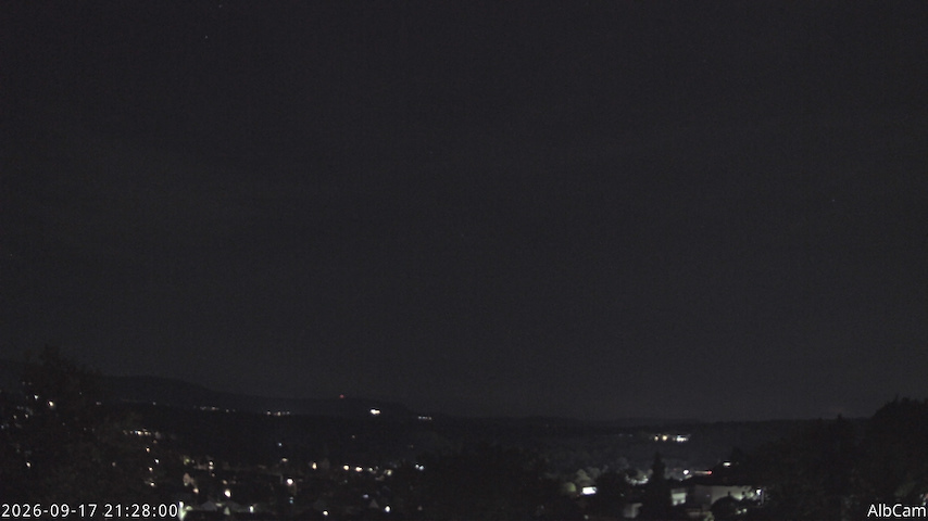 Live camera feed from 🇩🇪 AlbCam Goeppingen in View from Goeppingen to SW