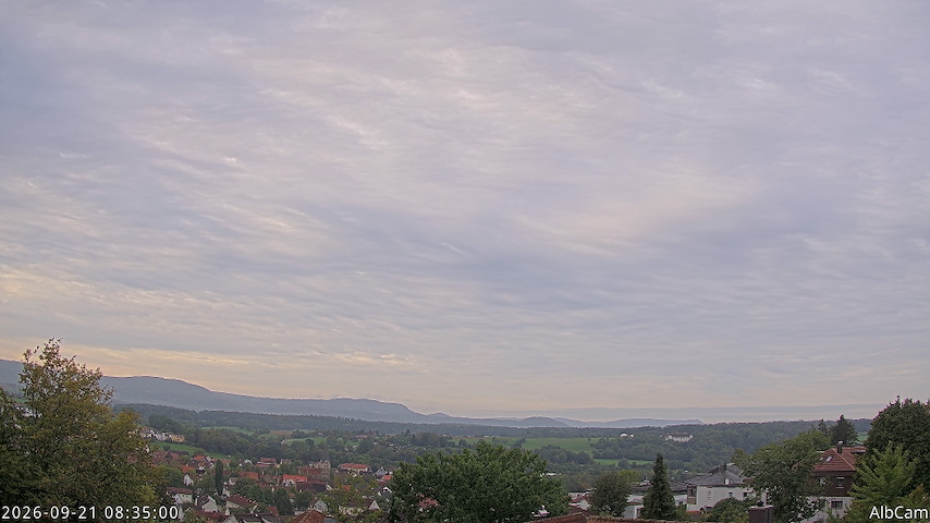 Canal de cámara en directo de 🇩🇪 AlbCam Goeppingen en View from Goeppingen to SW