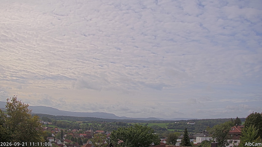 Tiesioginis kameros kanalas iš 🇩🇪 AlbCam Goeppingen View from Goeppingen to SW