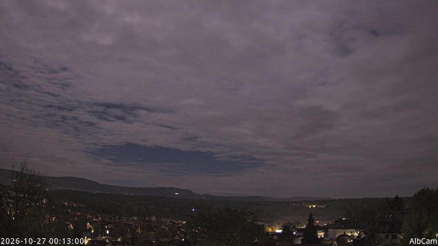 Live camerakanaal van 🇩🇪 AlbCam Goeppingen in View from Goeppingen to SW