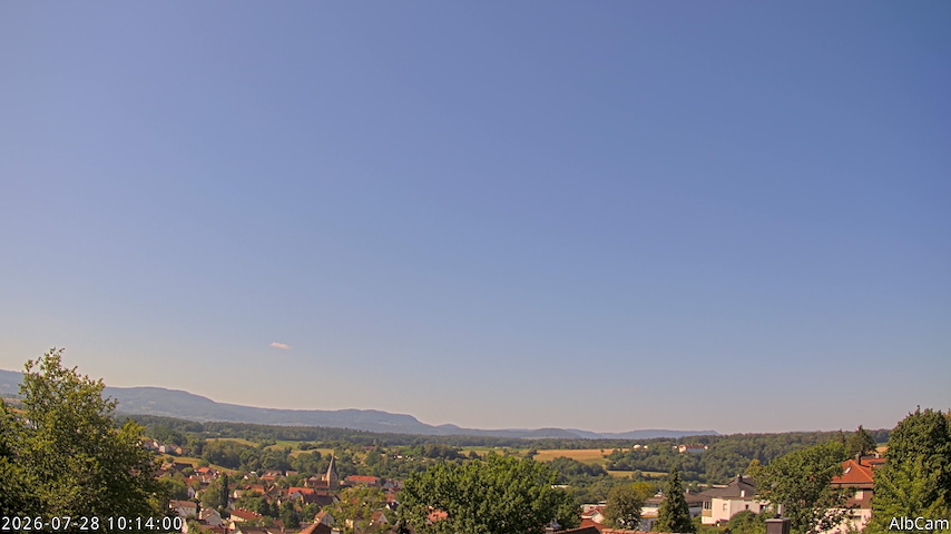 Direkte kamerakanal fra AlbCam - Göppingen, Germany i View from Göppingen to SSW