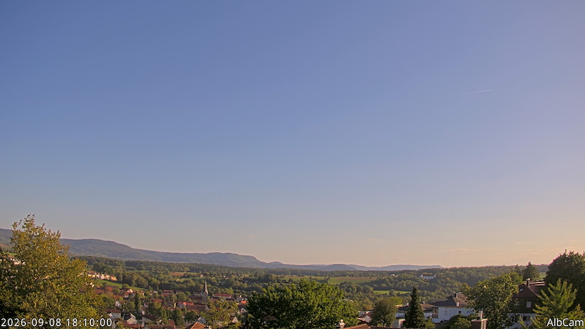 Live camera feed from 🇩🇪 AlbCam Goeppingen in View from Goeppingen to SW