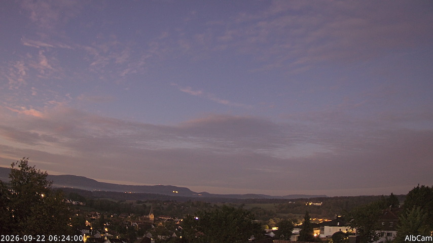 Live camera feed from 🇩🇪 AlbCam Goeppingen in View from Goeppingen to SW