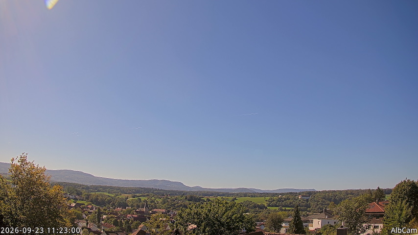 Live camera feed from 🇩🇪 AlbCam Goeppingen in View from Goeppingen to SW