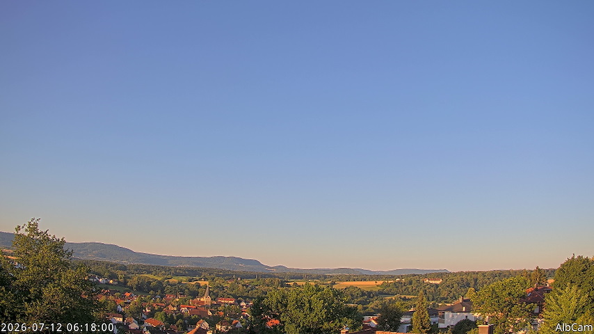 Канал на живо от камера от AlbCam - Göppingen, Germany в View from Göppingen to SSW
