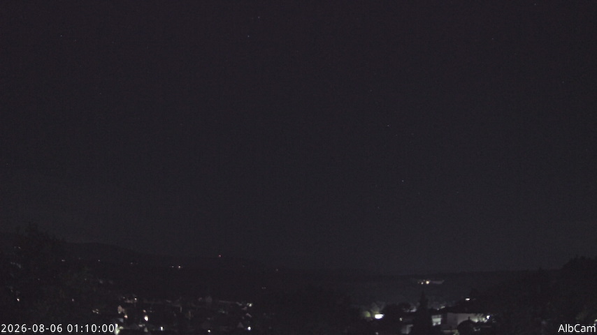 Live camera feed from AlbCam - Göppingen, Germany in View from Göppingen to SSW