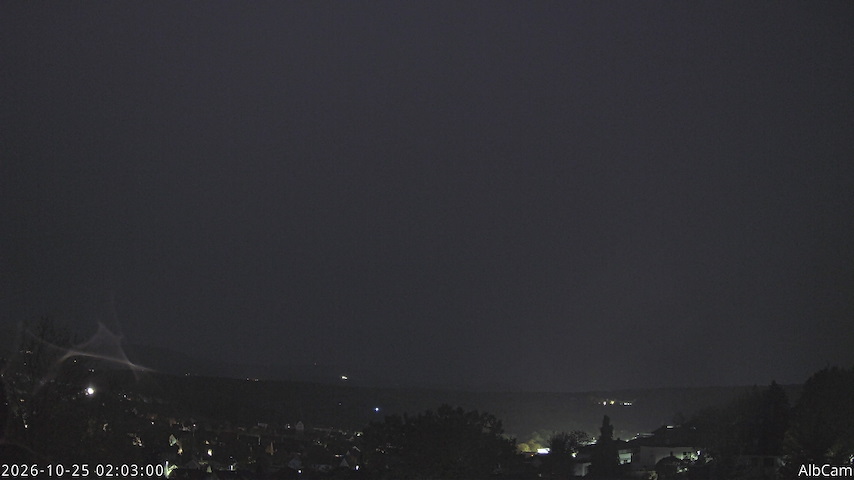 Live camera feed from 🇩🇪 AlbCam Goeppingen in View from Goeppingen to SW