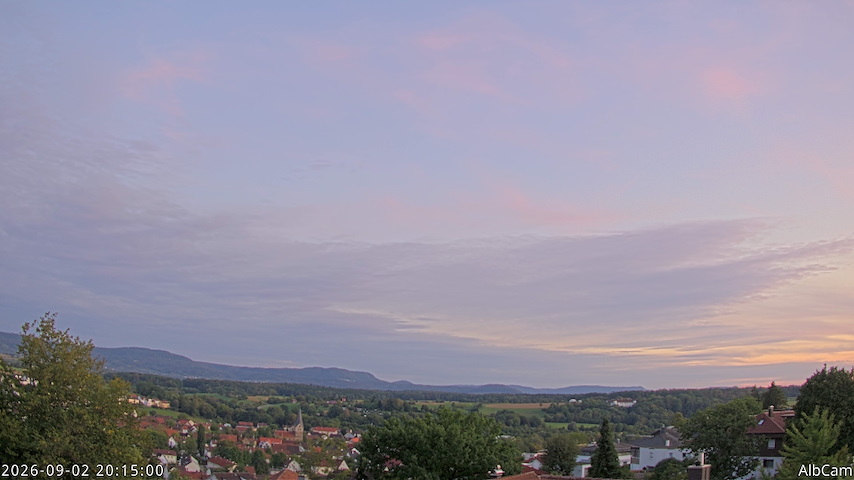 Live camera feed from 🇩🇪 AlbCam Goeppingen in View from Goeppingen to SW