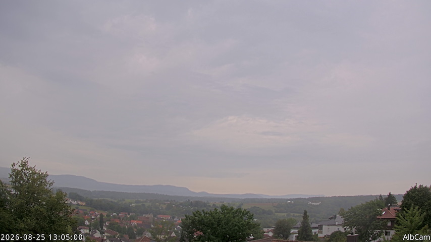 Kanal s kamerom uživo iz AlbCam - Göppingen, Germany u View from Göppingen to SSW
