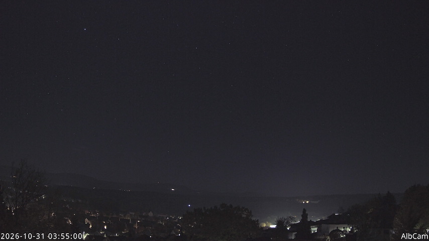 Live camera feed from 🇩🇪 AlbCam Goeppingen in View from Goeppingen to SW