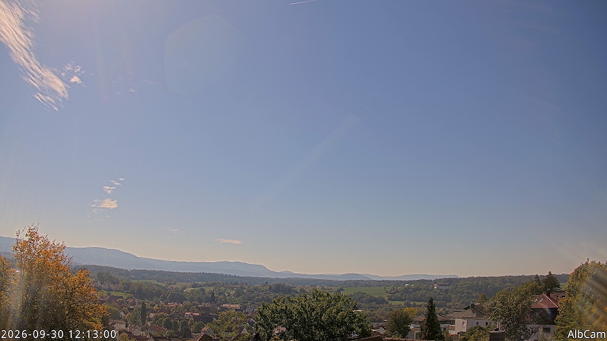 Live camera feed from 🇩🇪 AlbCam Goeppingen in View from Goeppingen to SW