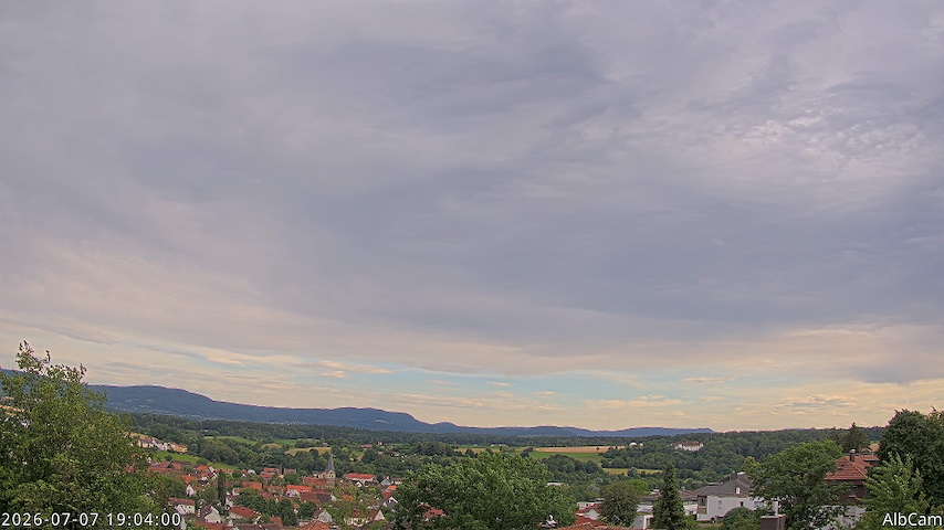 Live camera feed from AlbCam - Göppingen, Germany in View from Göppingen to SSW