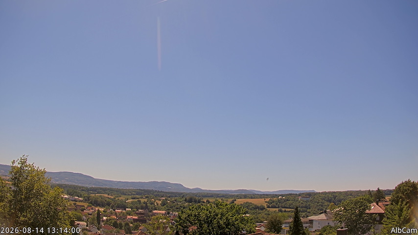 Live camera feed from AlbCam - Göppingen, Germany in View from Göppingen to SSW