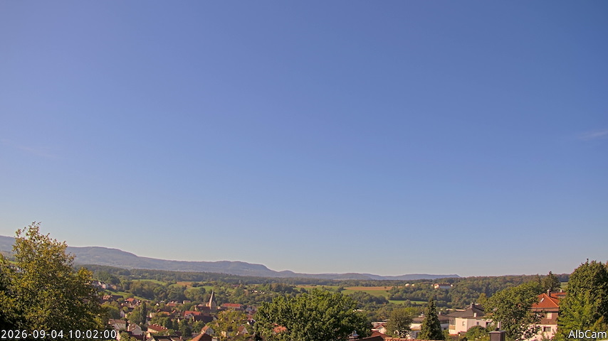Live-kamerakanava 🇩🇪 AlbCam Goeppingenlta View from Goeppingen to SWssä