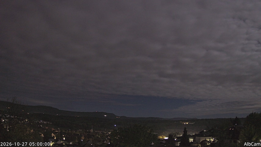 Live camera feed from 🇩🇪 AlbCam Goeppingen in View from Goeppingen to SW