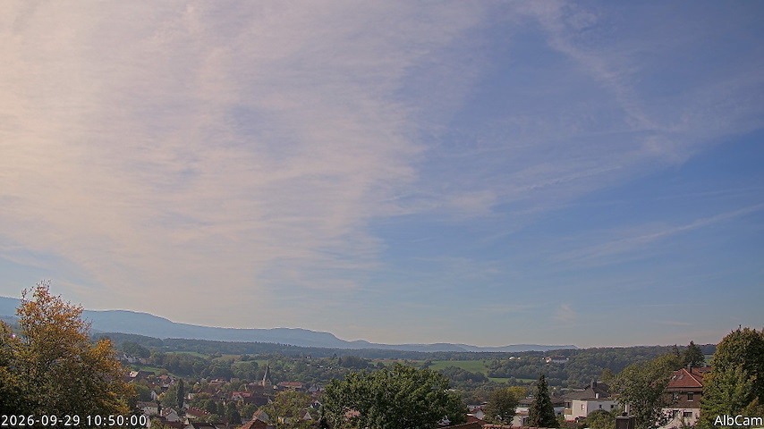 Live camerakanaal van 🇩🇪 AlbCam Goeppingen in View from Goeppingen to SW