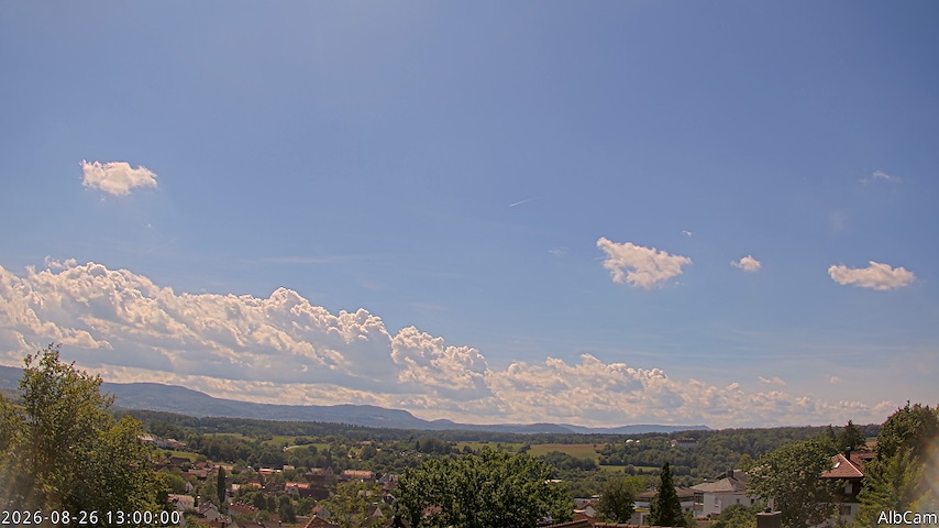 Ζωντανό κανάλι κάμερας από AlbCam - Göppingen, Germany στο View from Göppingen to SSW