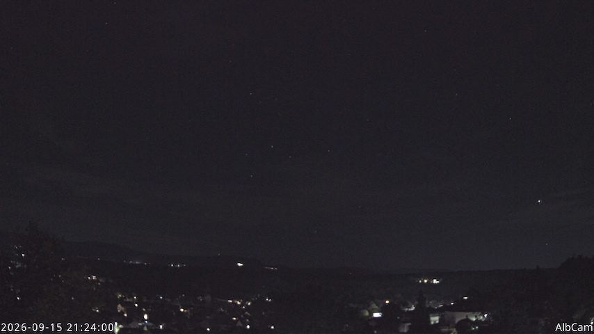 Live camera feed from 🇩🇪 AlbCam Goeppingen in View from Goeppingen to SW